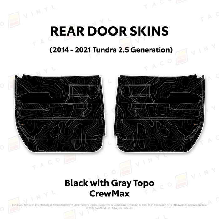 2014-21 Tundra Door Skins