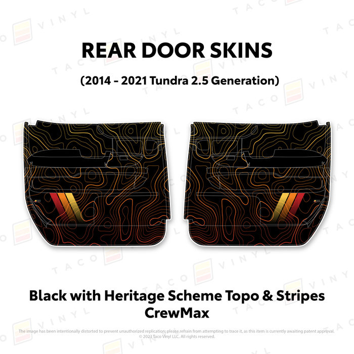 2014-21 Tundra Door Skins