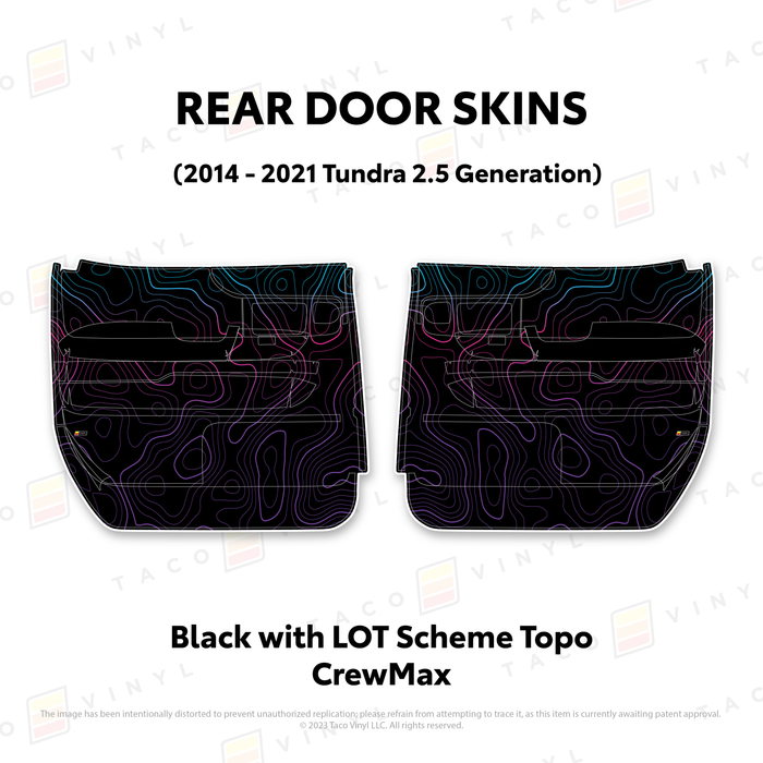 2014-21 Tundra Door Skins