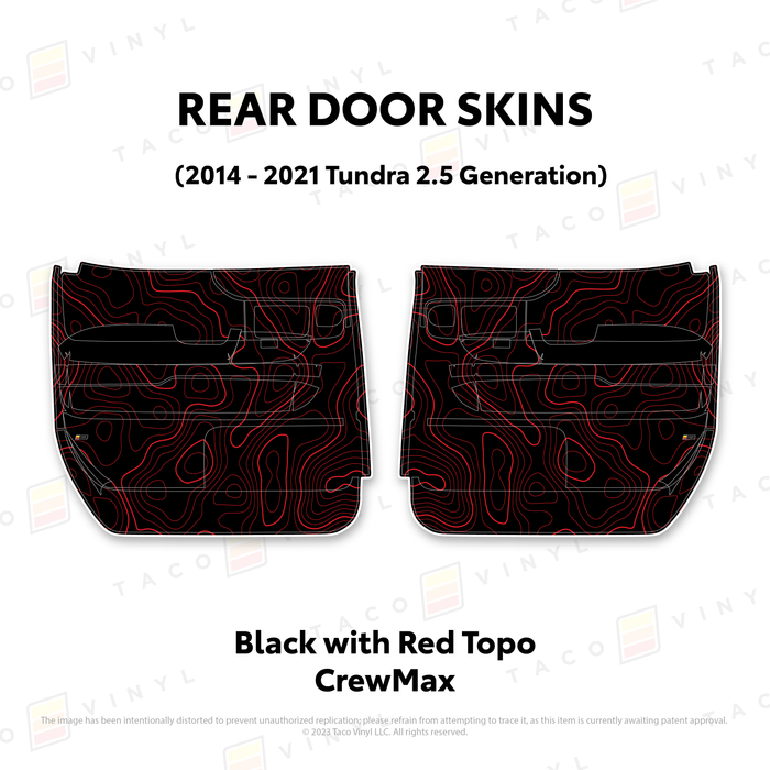 2014-21 Tundra Door Skins