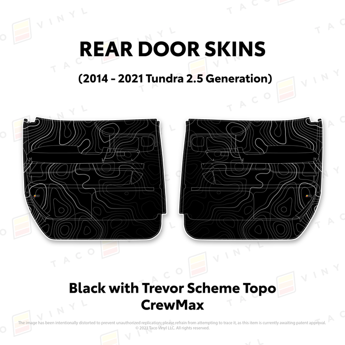 2014-21 Tundra Door Skins