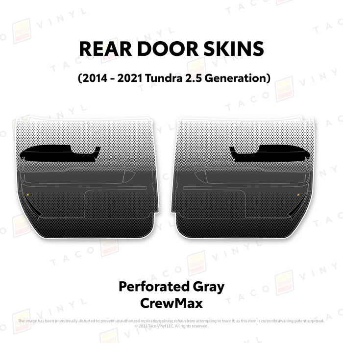 2014-21 Tundra Door Skins