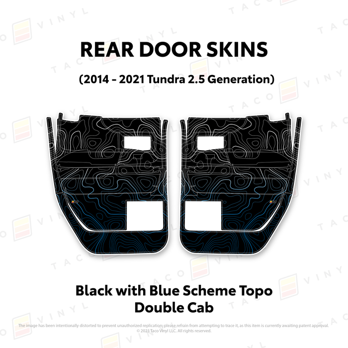2014-21 Tundra Door Skins