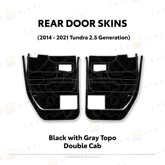 2014-21 Tundra Door Skins