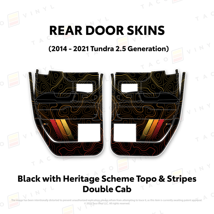 2014-21 Tundra Door Skins