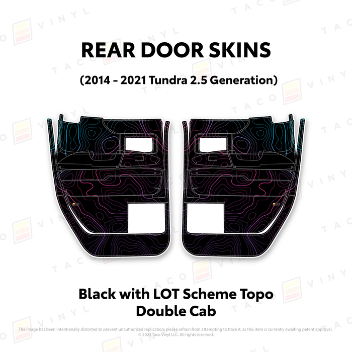 2014-21 Tundra Door Skins