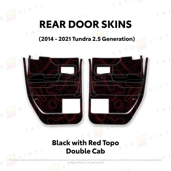 2014-21 Tundra Door Skins