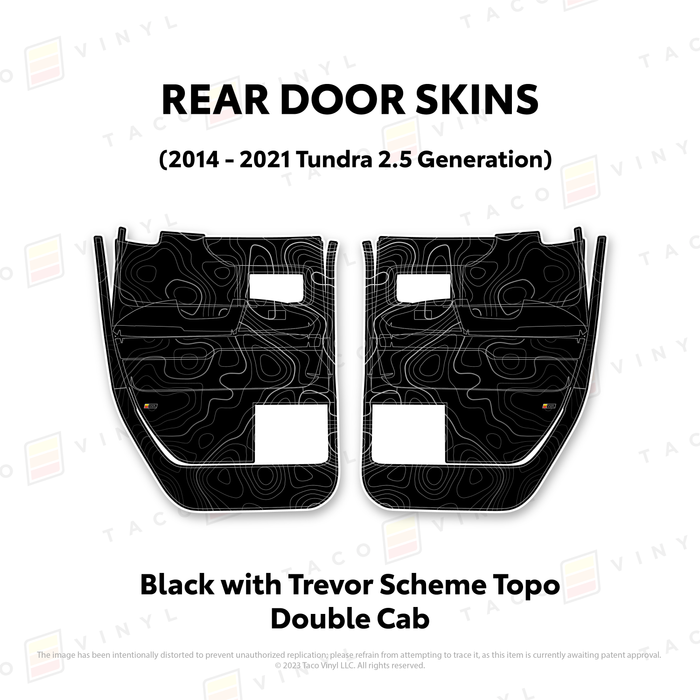 2014-21 Tundra Door Skins