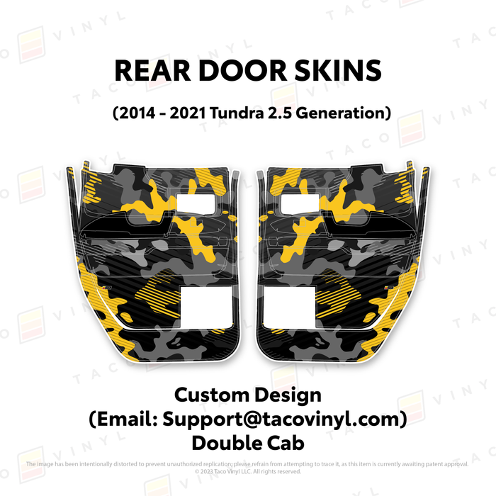 2014-21 Tundra Door Skins