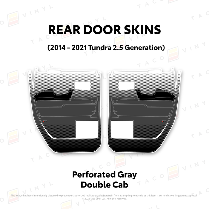 2014-21 Tundra Door Skins