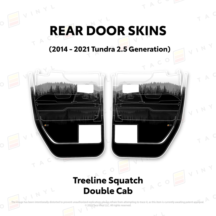 2014-21 Tundra Door Skins