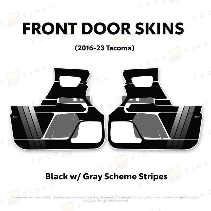 2016-23 Tacoma Door Skins
