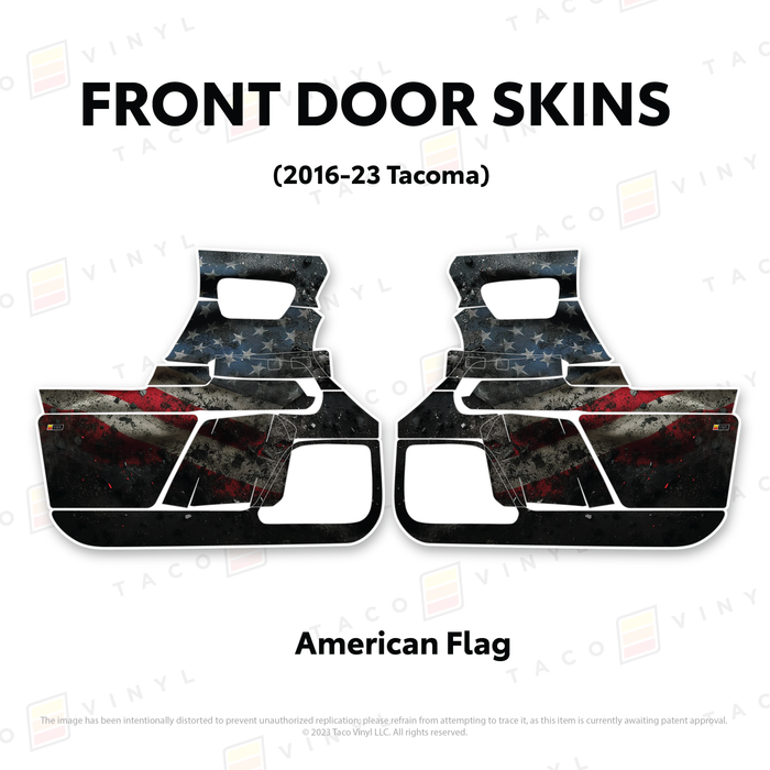 2016-23 Tacoma Door Skins