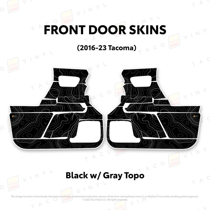 2016-23 Tacoma Door Skins
