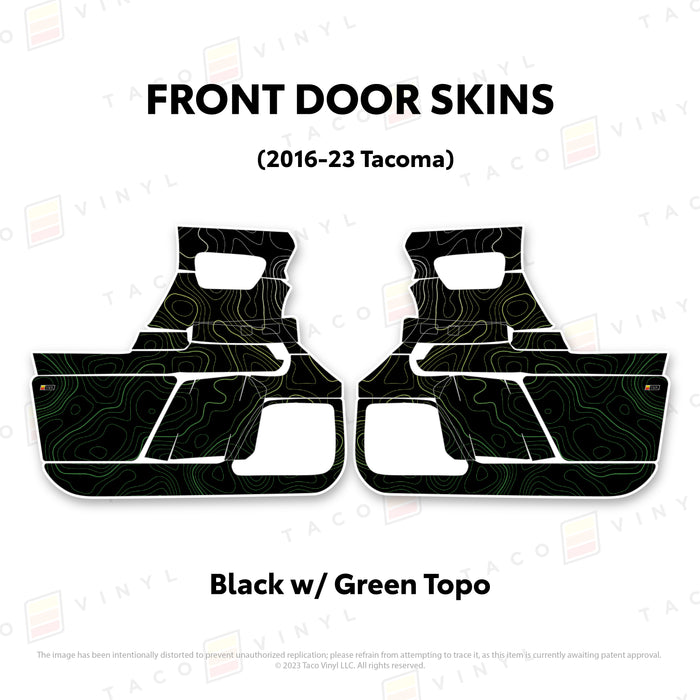 2016-23 Tacoma Door Skins