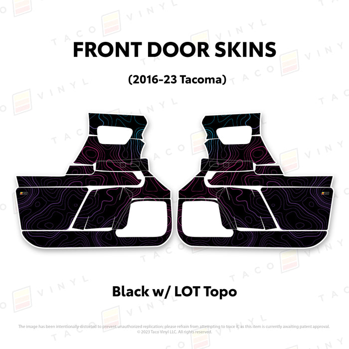 2016-23 Tacoma Door Skins
