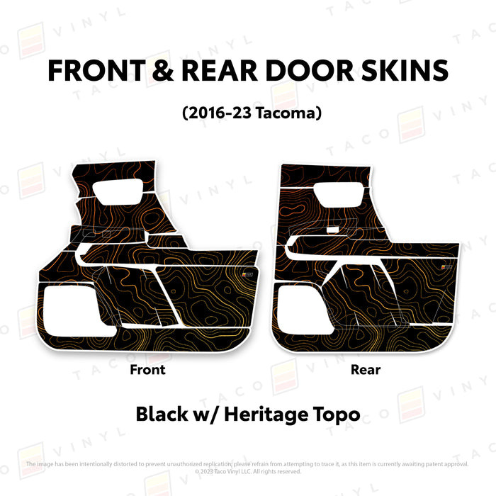 2016-23 Tacoma Door Skins