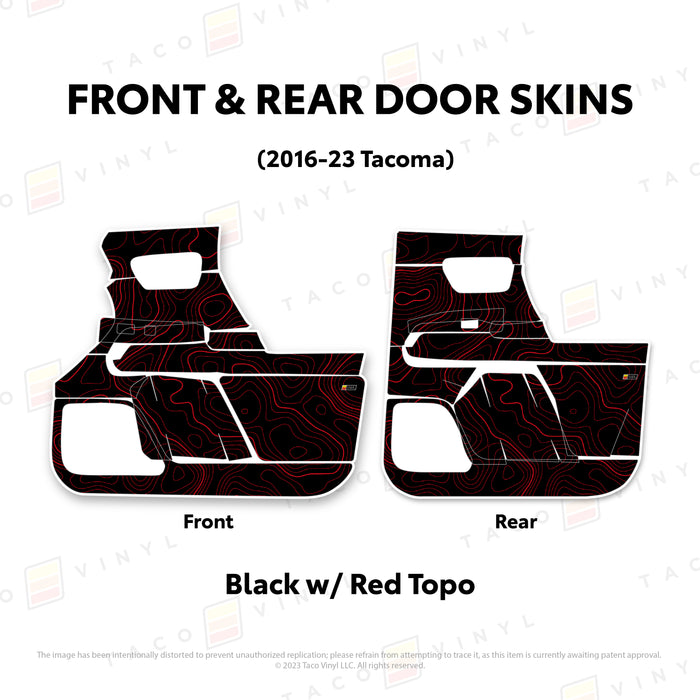 2016-23 Tacoma Door Skins