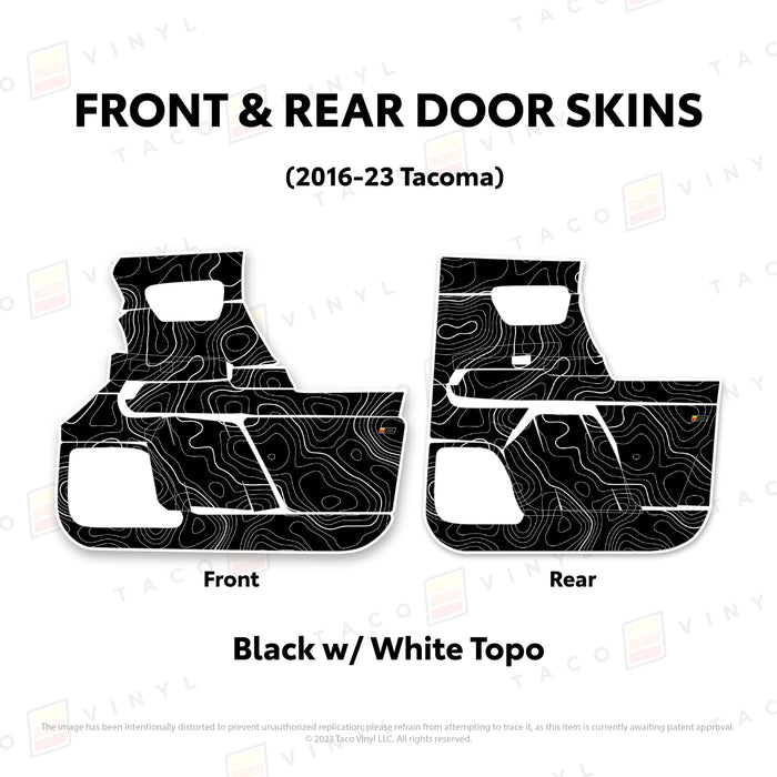 2016-23 Tacoma Door Skins