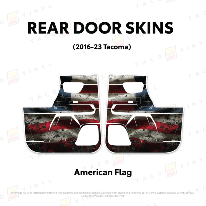 2016-23 Tacoma Door Skins