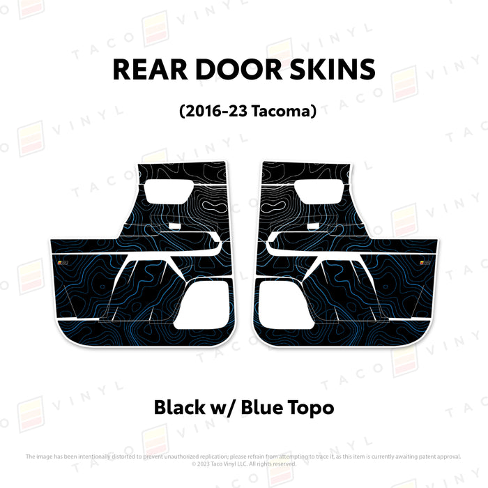 2016-23 Tacoma Door Skins