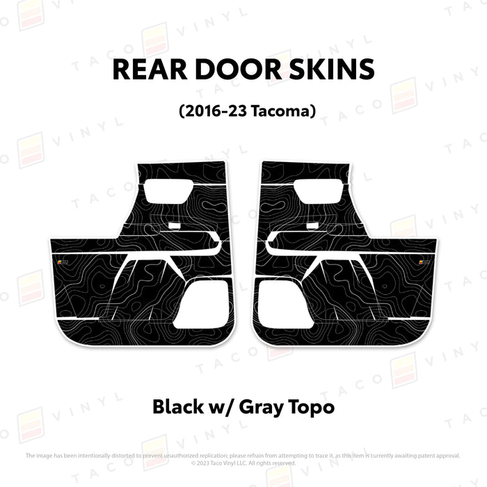 2016-23 Tacoma Door Skins