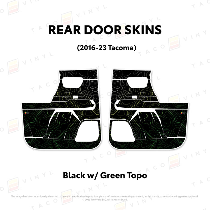 2016-23 Tacoma Door Skins