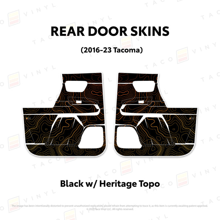 2016-23 Tacoma Door Skins