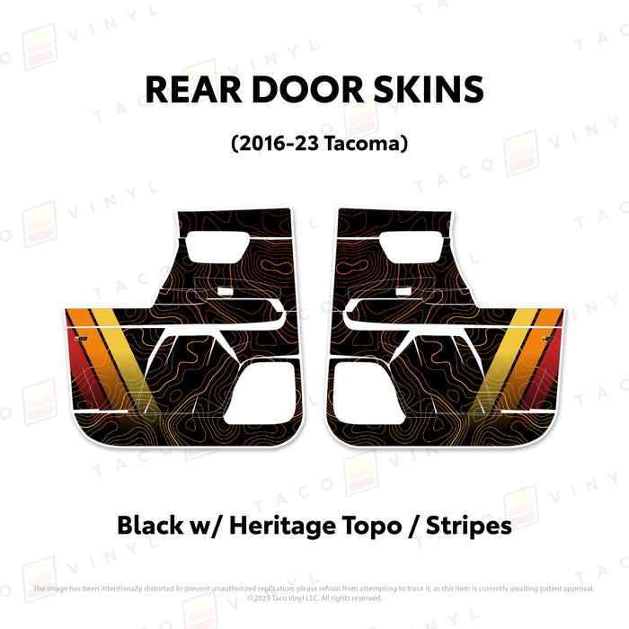 2016-23 Tacoma Door Skins