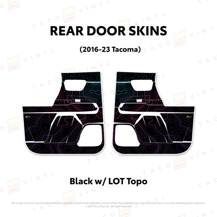 2016-23 Tacoma Door Skins