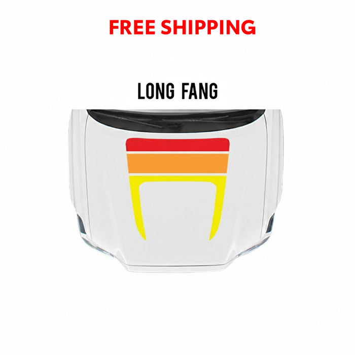 2016-23 Tacoma Sport/Pro Checkered Hood Stamp