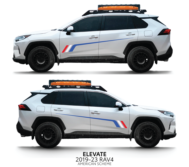 2019-2025 Rav4 Elevate Decal Kit
