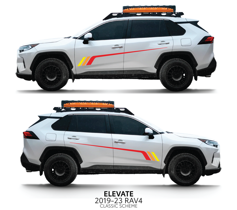 2019-2025 Rav4 Elevate Decal Kit