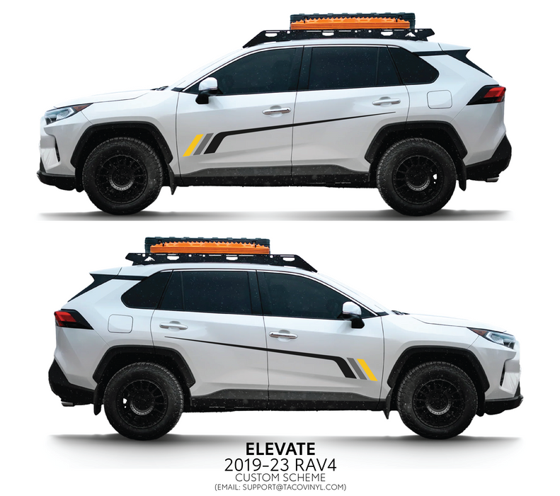 2019-2025 Rav4 Elevate Decal Kit