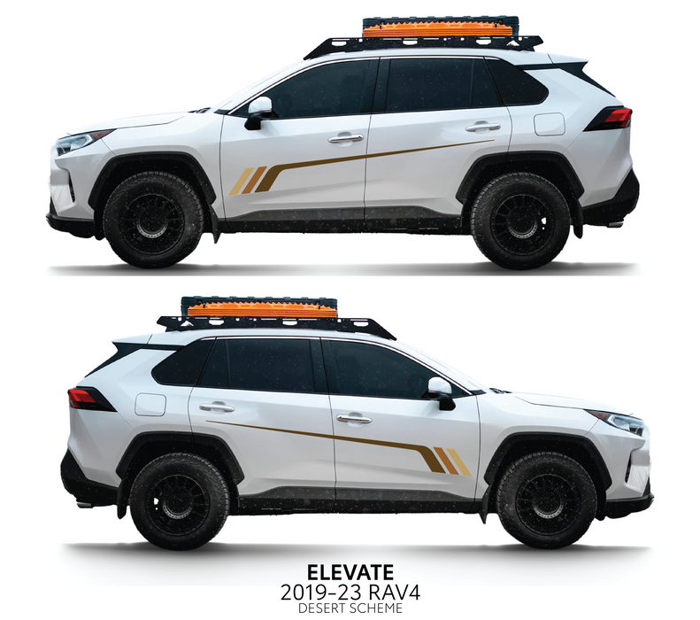 2019-2025 Rav4 Elevate Decal Kit