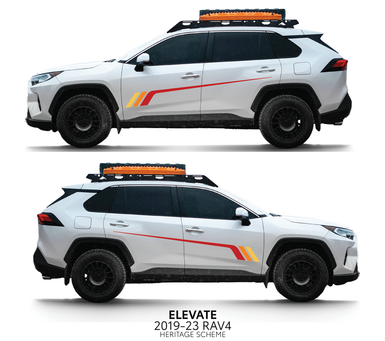 2019-2025 Rav4 Elevate Decal Kit
