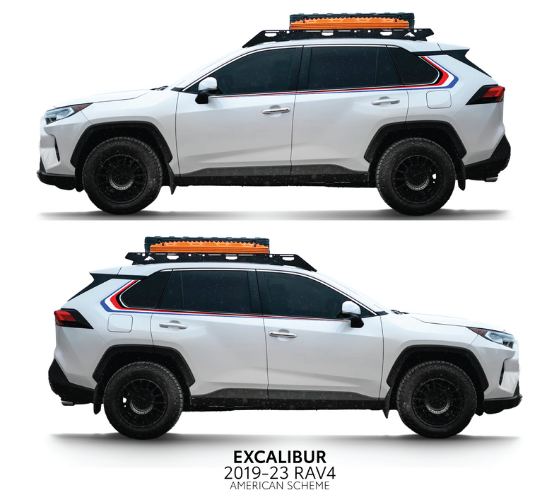 2019-2025 Rav4 Excalibur Decal Kit