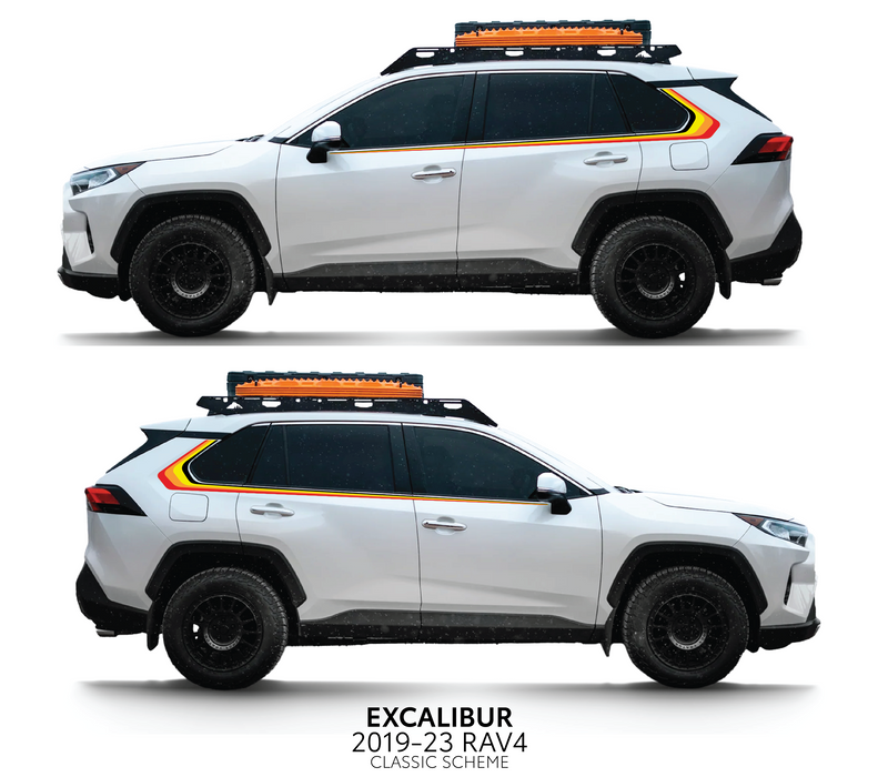 2019-2025 Rav4 Excalibur Decal Kit