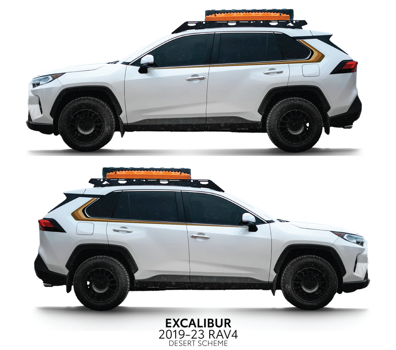 2019-2025 Rav4 Excalibur Decal Kit