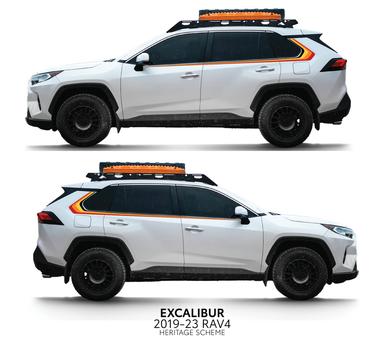 2019-2025 Rav4 Excalibur Decal Kit