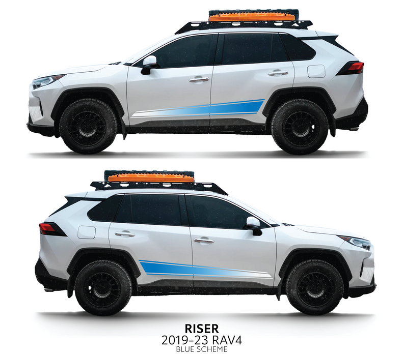 2019-2025 Rav4 Riser Decal Kit