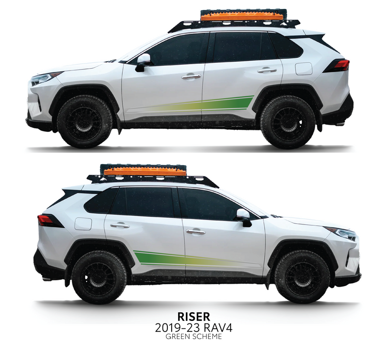 2019-2025 Rav4 Riser Decal Kit