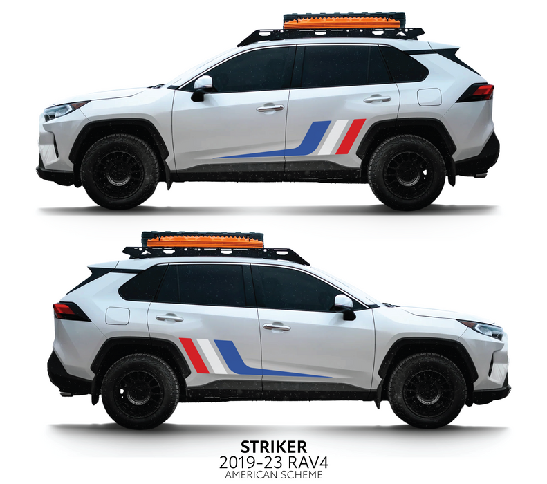 2019-2025 Rav4 Striker Decal Kit