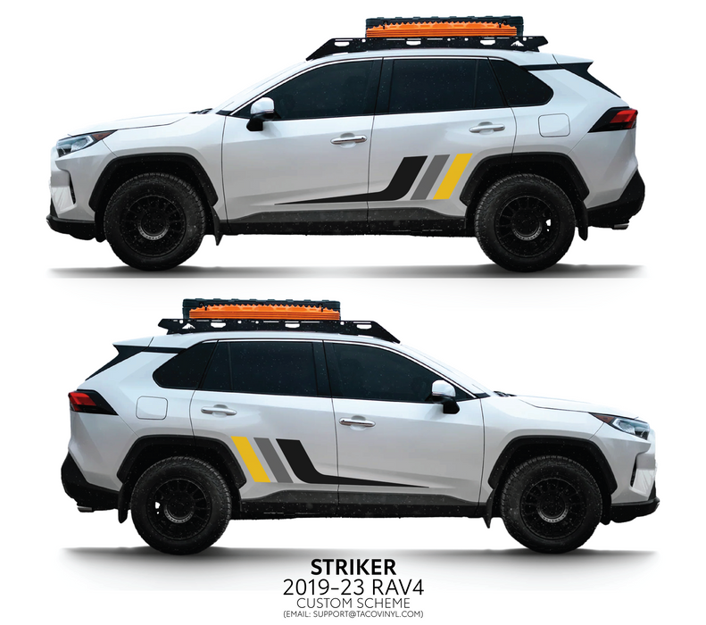 2019-2025 Rav4 Striker Decal Kit