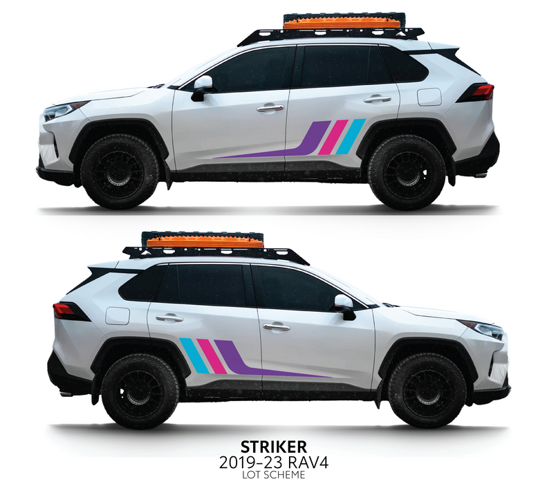 2019-2025 Rav4 Striker Decal Kit