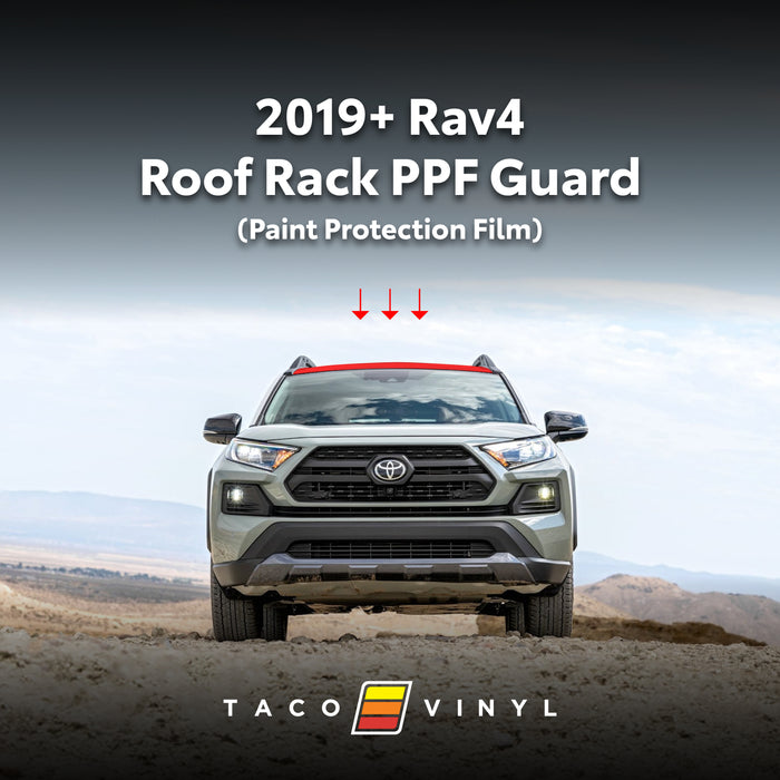 2019+ Rav4 PPF Roof Rack Guard