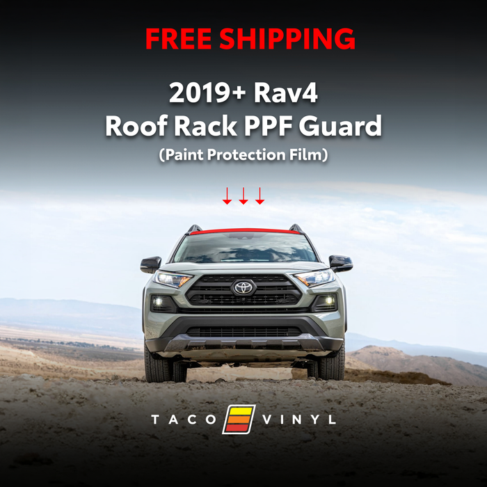 2019-2025 Rav4 PPF Roof Rack Guard