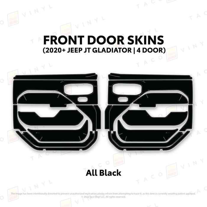 2020+ Jeep Gladiator (JT) Door Skins