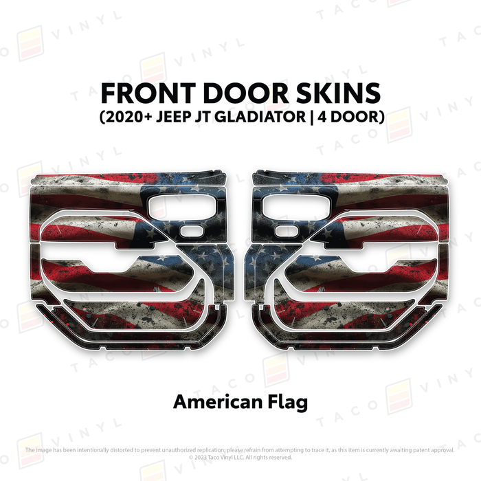2020+ Jeep Gladiator (JT) Door Skins
