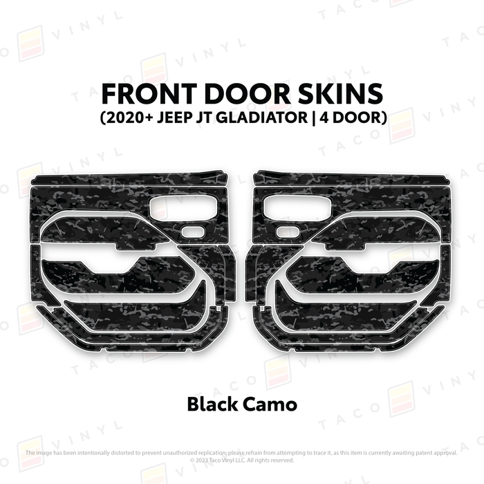 2020+ Jeep Gladiator (JT) Door Skins